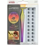 KISS Umělé trsové řasy imPRESS Press on Falsies Kit 01 – Zboží Mobilmania