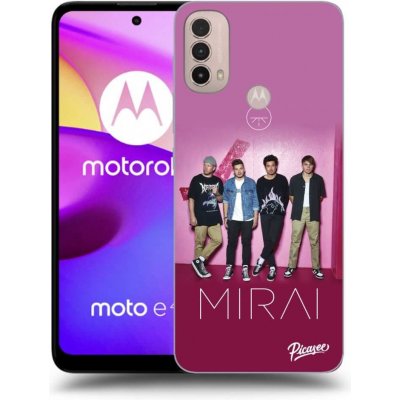 Pouzdro Picasee silikonové Motorola Moto E40 - Mirai - Pink černé – Zboží Mobilmania