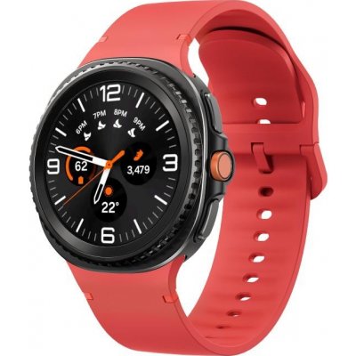 VSECHNONAMOBIL 116946 SILICONE Vyměnitelný řemínek pro Samsung Galaxy Watch8 / Watch8 Classic červený – Sleviste.cz