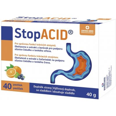 StopACID 40 pastilek – Hledejceny.cz