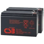 CSB 12V 9Ah HR1234W F2 – Zboží Mobilmania