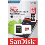 SanDisk microSDXC UHS-I U1 64 GB SDSQUA4-064G-GN6MA – Zbozi.Blesk.cz