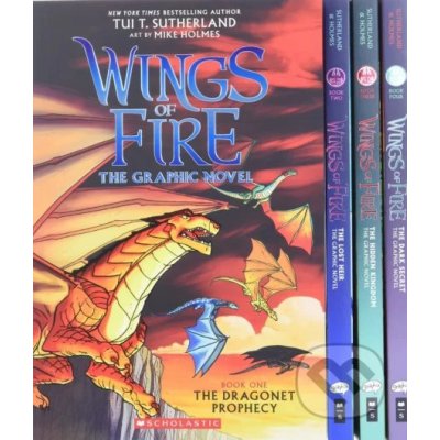 Wings of Fire Graphix Paperback Box Set Books 1-4 – Zbozi.Blesk.cz
