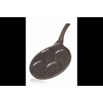 Banquet na 4 lívance s nepřilnavým povrchem Granite Dark Brown 26 cm – Zbozi.Blesk.cz