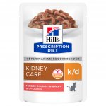 Hill's Prescription Diet k/d Péče o ledviny losos 12 x 85 g – Sleviste.cz