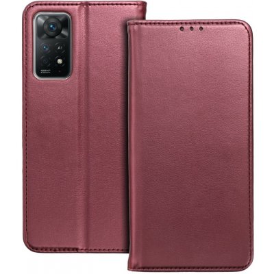 Smart Magneto pro Realme NOTE 60, vínová – Zboží Živě