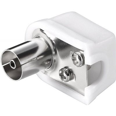 goobay goobay Anténní konektor 75 Ohm PAL(F), IEC169-2, šroubovací, lomený – Zboží Mobilmania