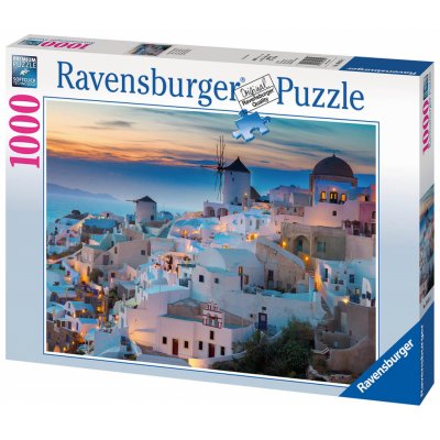 Ravensburger Večer v Santorini 1000 dílků – Zboží Mobilmania