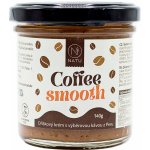 Natu Coffee smooth oříškový krém s kávou 140 g – Zboží Dáma