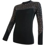 Sensor Merino Impress long sleeve fialová – Zboží Dáma