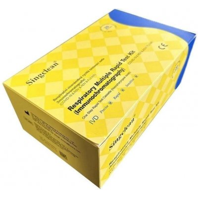 Singclean 5v1 SARS-CoV-2/influenza A/B/ RSV / Adenovirus / 20 ks – Sleviste.cz