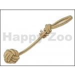 Dog Fantasy Přetahovadlo Juta míč házecí 38 cm – Hledejceny.cz