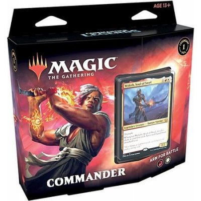 Wizards of the Coast Magic The Gathering: Commander Legends Commander Deck Arm for Battle – Zboží Mobilmania