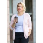 Italy fashion Kardigan PIKE Bílá – Zboží Mobilmania