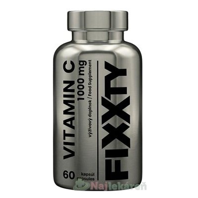 Fixxty Vitamin C 1000 mg 60 kapslí – Hledejceny.cz