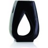 Aroma lampa Ashleigh & Burwood Aroma lampa DROPLET na vonný olej, černá glazovaná keramika