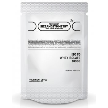 Sizeandsymmetry Isolate 90 CFM Instant Whey 1000 g