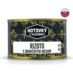 Hotovky z plechovky Rizoto s vepřovým masem 400 g