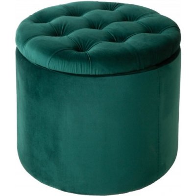 Ainnde Modern Barocco tmavě zelený samet TAB40737 – Zboží Dáma