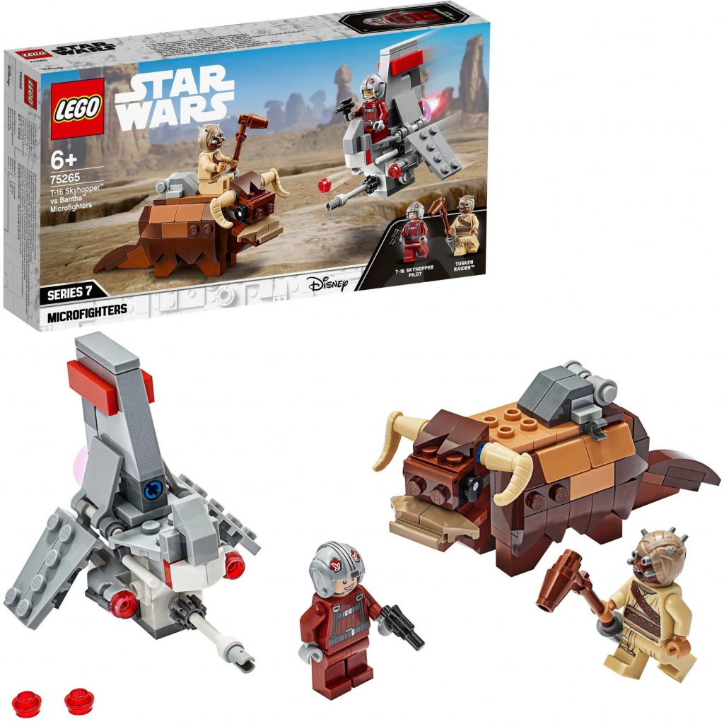 LEGO® Star Wars™ 75265 Mikrostíhačka T-16 Skyhopper vs. Bantha