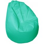 Mudok sedací vak hruška pro děti mintová – Sleviste.cz