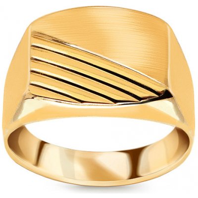 iZlato Forever zlatý pánský pečetní prsten IZ22420