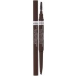 Rimmel London Brow This Way Fill & Sculpt tužka na obočí s kartáčkem 002 Medium Brown 0,25 g – Zboží Mobilmania