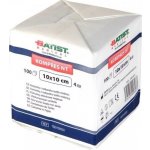 Batist Kompres z netkaného textilu nesterilní 10 x 10 cm 100 ks – Zboží Dáma