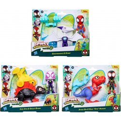 Hasbro Spider-Man Spidey and His Amazing Friends s dinosaurem a příslušenstvím