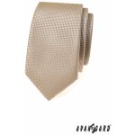 Avantgard Kravata Slim Lux 571-22343 béžová – Zboží Mobilmania