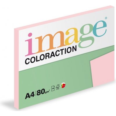 Papír barevný A4 80 g Coloraction OPI74 Tropic pastelově růžová 100 ks – Zboží Mobilmania