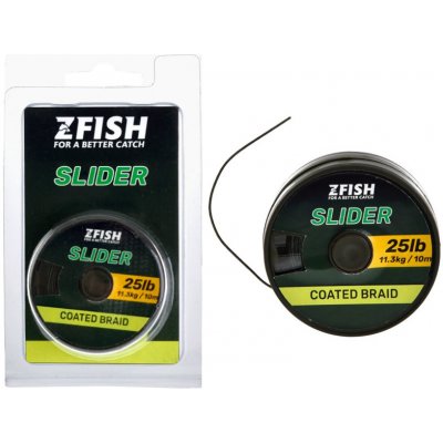 Zfish šňůra Slider Coated Braid Camou 10m 9kg – Sleviste.cz