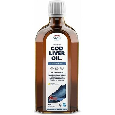 Osavi Daily Omega 1600 mg Omega 3 Natural Lemon 250 ml – Hledejceny.cz