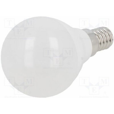 GTV Poland LD-SMZGB45B-60 Žárovka LED studená bílá E14 230VAC 520lm 6W 160° 6400K – Hledejceny.cz