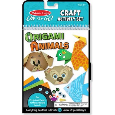 Melissa & Doug Sada kreativní Origami Zvířátka