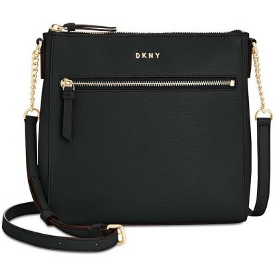 DKNY kožená crossbody kabelka top zip černá od 4 390 Kč - Heureka.cz