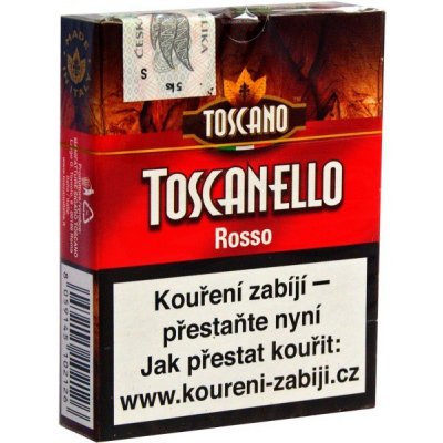 Doutníky TOSCANO Toscanello Rosso 5ks