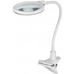 goobay Stolní lampa s lupou, 100mm, 3 dioprie, LED osvětlení 6W, klip (60365) - 40.92.0302 – Zboží Dáma
