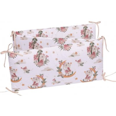 Infantilo Ochranný bavlněný mantinel Zajíček – Zboží Mobilmania