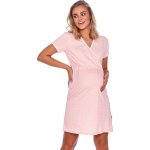 DN Nightwear kojicí noční košile Monita růžová – Zboží Dáma