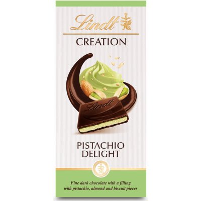 Lindt Creation Pistácie s kousky mandlí 148 g – Zboží Dáma