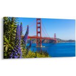 Obraz - Golden Gate Bridge, San Francisco, jednodílný 120x70 cm – Hledejceny.cz