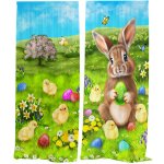 IMPAR Závěsy Králíček a kuřátka (Rozměr : 140x250, Materiál: Interlock) – Hledejceny.cz