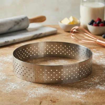 De Buyer forma kruhová perforovaná 20,5cm – Zboží Mobilmania