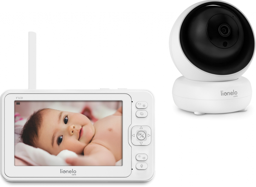 Lionelo Video chůvička Babyline 8.3 White