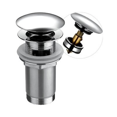Aquaristo Umyvadlový ventil KLIK-KLAK 5/4“ velká zátka – Hledejceny.cz