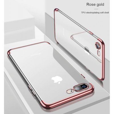 Pouzdro Electro Plating Apple iPhone 7 Plus/8 Plus Růžové – Zbozi.Blesk.cz