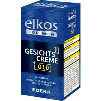 Elkos krém na obličej pro muže s koenzymem Q10 50 ml