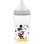 Nuk Perfect Match láhev Mickey s kontrolou teploty šedá 260ml – Zboží Dáma