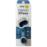 Sidas 3FEET COMFORT LOW Vložky do bot Modrá – Hledejceny.cz